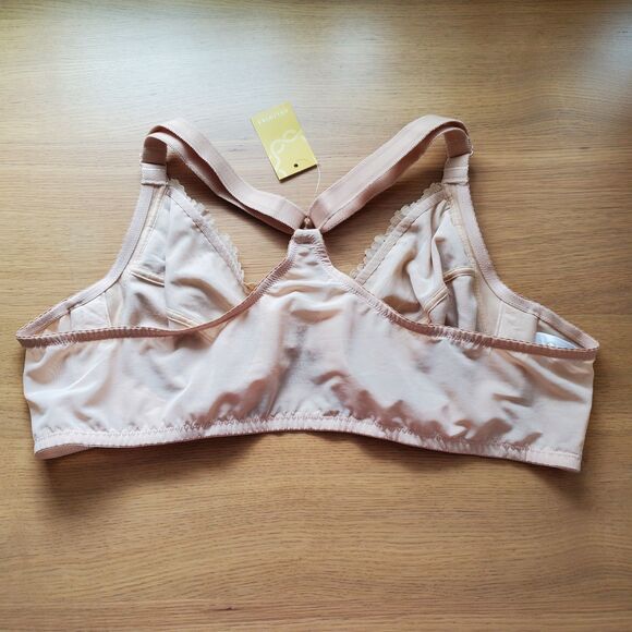 NEW Delimira Beige Front Close Bra 48B - Picture 7 of 11